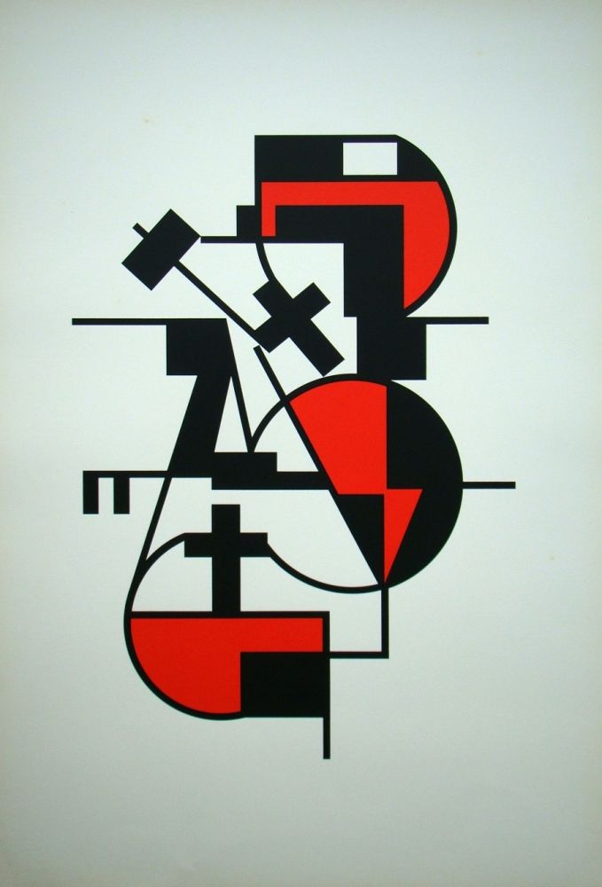 Serigrafia Buchholz - Composition 1921 / 71