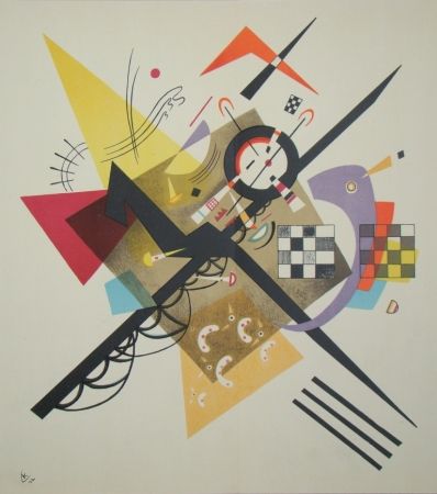 Litografia Kandinsky - Composition, 1922