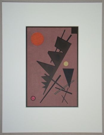 Litografia Kandinsky - Composition, 1924