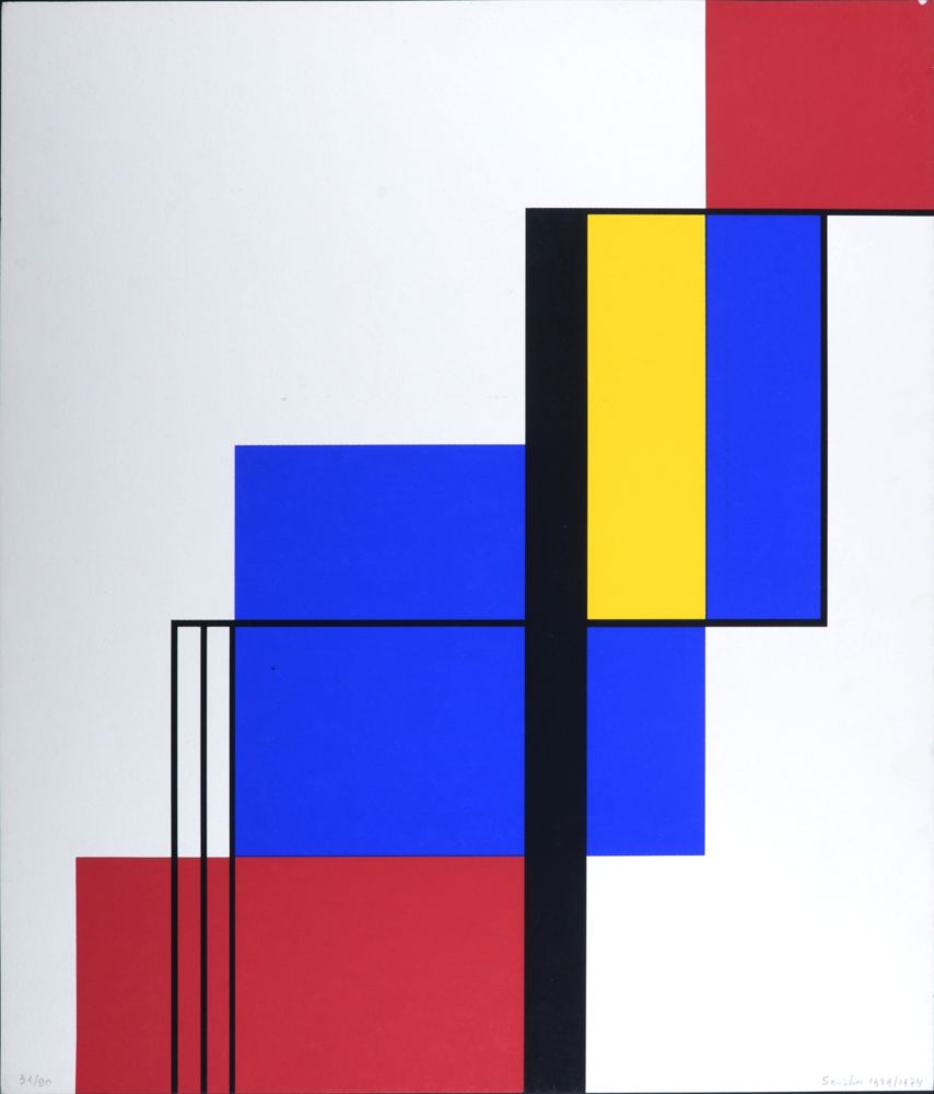 Serigrafia Mondrian - Composition, 1929