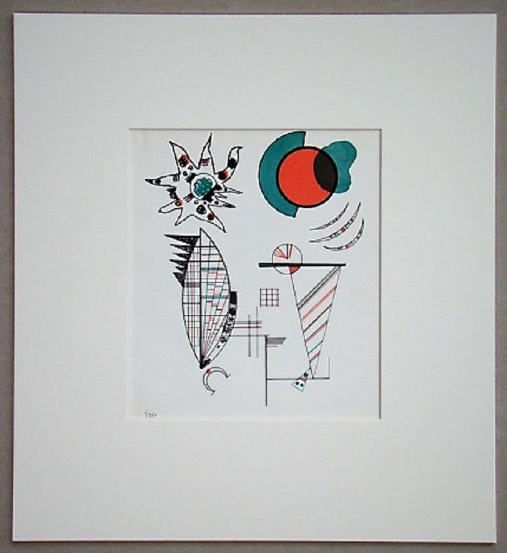 Litografia Kandinsky - Composition, 1934