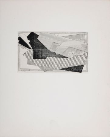 Incisione Villon - Composition, 1947