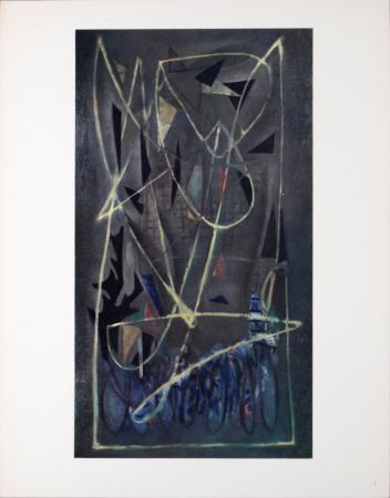 Offset De Stael - Composition, 1960.