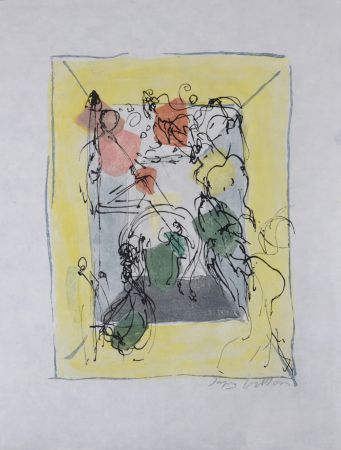 Incisione Villon - Composition, 1962
