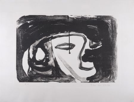 Litografia Van Velde - Composition, 1962 - Hand-signed