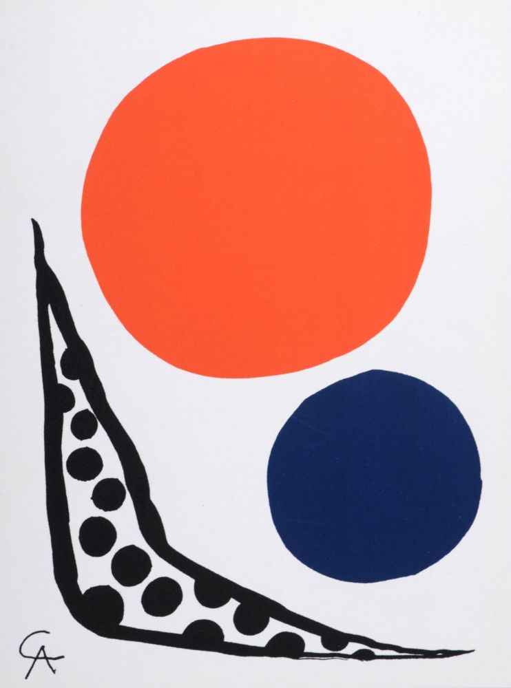 Litografia Calder - Composition, 1965