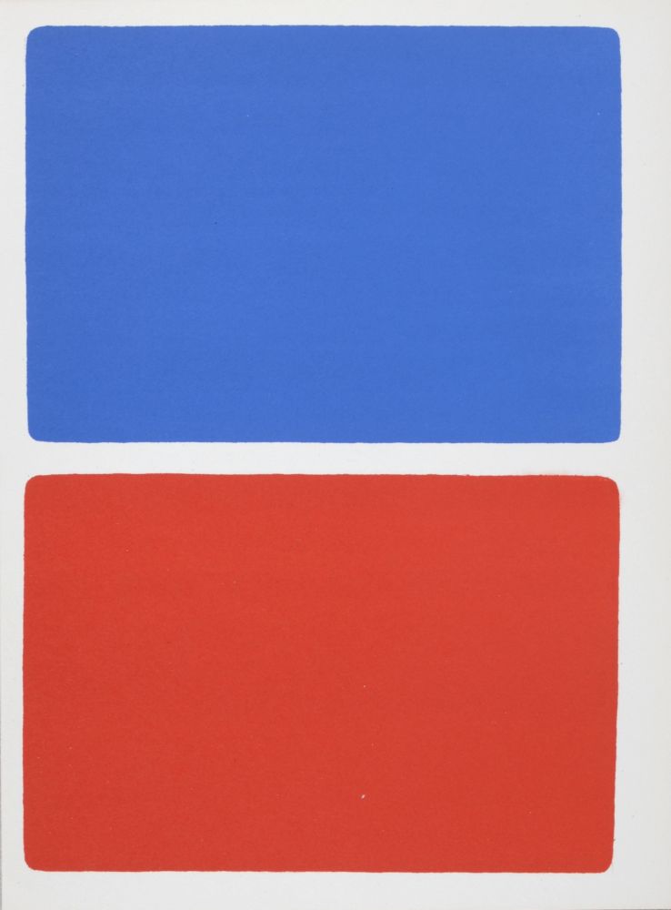 Litografia Kelly - Composition, 1966
