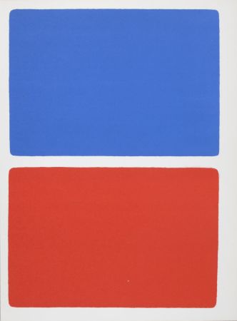 Litografia Kelly - Composition, 1966
