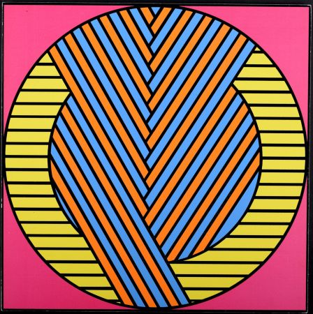 Serigrafia Krushenick - Composition, 1967