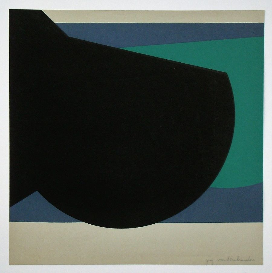 Serigrafia Vandenbranden - Composition abstrait
