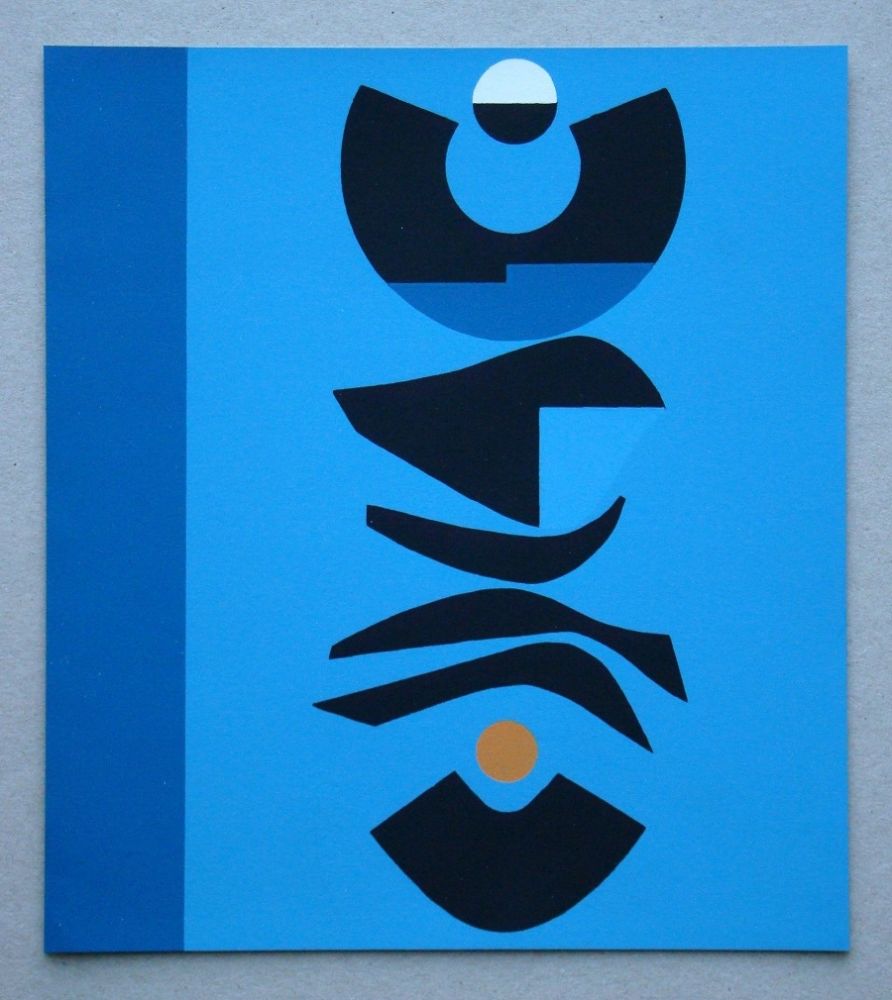 Serigrafia Pillet - Composition abstrait