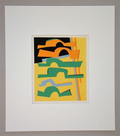 Serigrafia Magnelli -  Composition abstrait