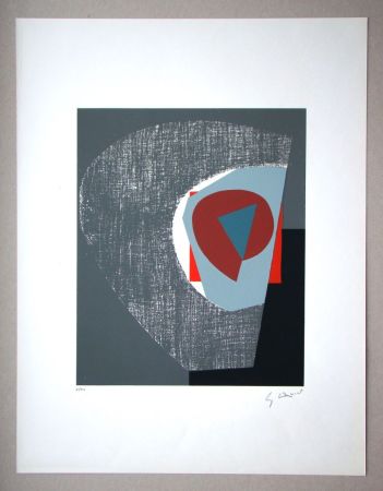 Serigrafia Breuil - Composition abstrait