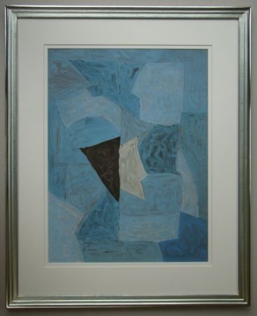 Litografia Poliakoff - Composition bleue