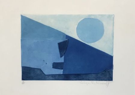 Acquaforte Poliakoff - Composition Bleue 