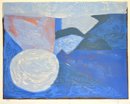 Litografia Poliakoff - Composition bleue