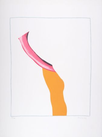 Serigrafia Bechtold - Composition, circa 1970 - Hand-signed