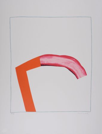 Serigrafia Bechtold - Composition, circa 1970 - Hand-signed