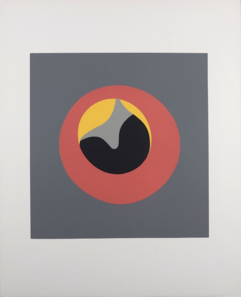 Incisione Su Legno Arp - Composition (D)
