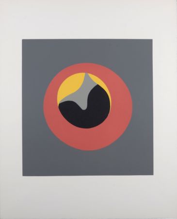 Incisione Su Legno Arp - Composition (D)