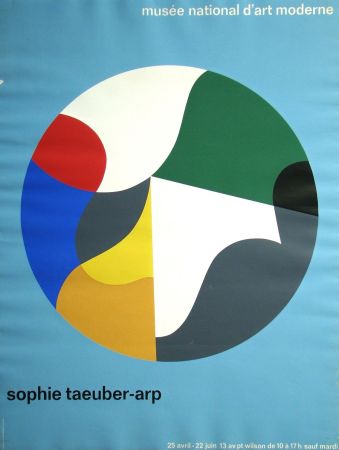 Manifesti Taeuber-Arp - Composition dans un cercle 