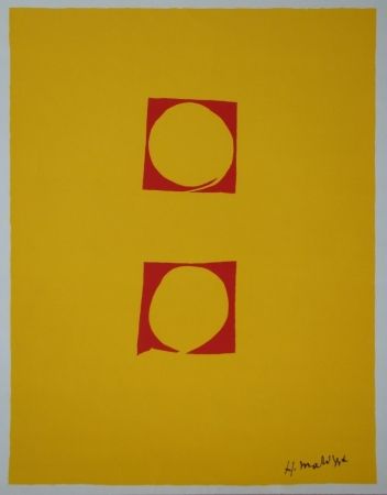 Serigrafia Matisse - Composition Deux cercles