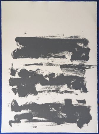 Litografia Mitchell - Composition en gris