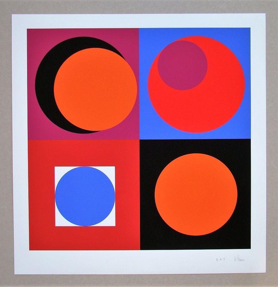 Serigrafia Claisse - Composition géométrique