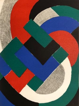 Litografia Delaunay - Composition géométrique