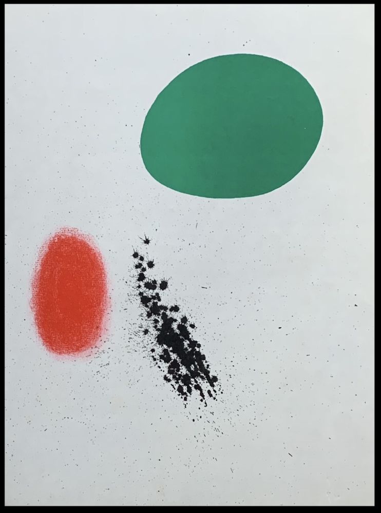Litografia Miró (After) - Composition II 