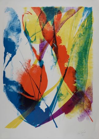 Litografia Jenkins - Composition IV (#1), 1965