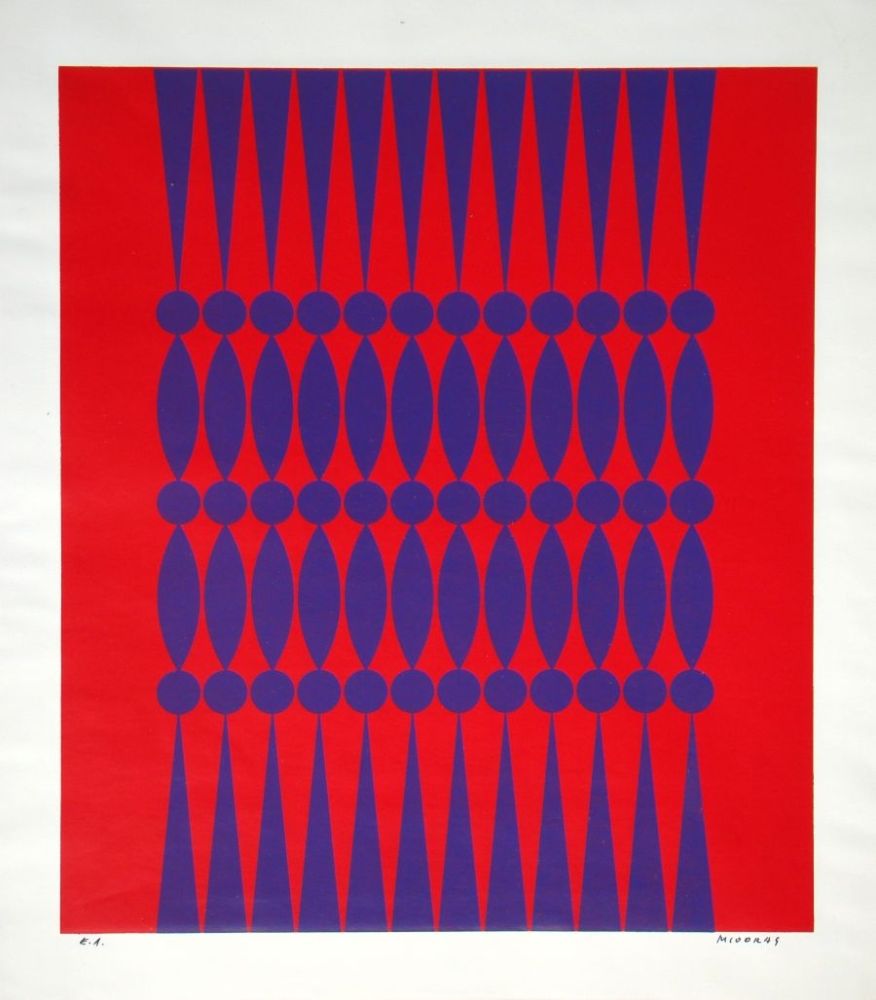 Serigrafia Miodrag - Composition Kinetic