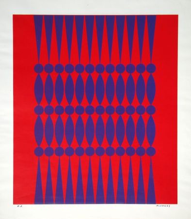 Serigrafia Miodrag - Composition Kinetic