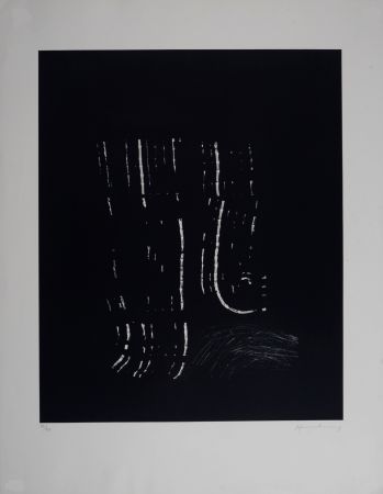 Litografia Hartung - Composition L 1977-2, 1977 - Hand-signed