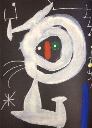 Litografia Miró - Composition M