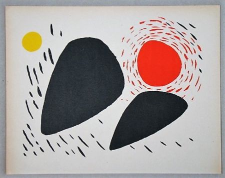 Litografia Calder - Composition pour XXe Siècle