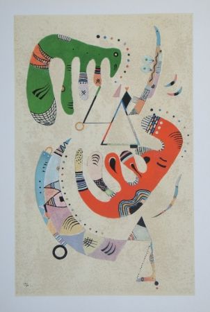 Litografia Kandinsky - Composition, période parisienne 1934-1944