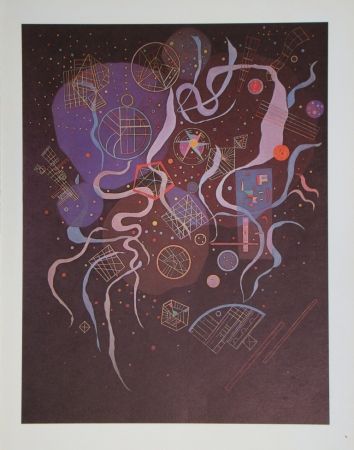 Litografia Kandinsky - Composition, période parisienne 1934-1944
