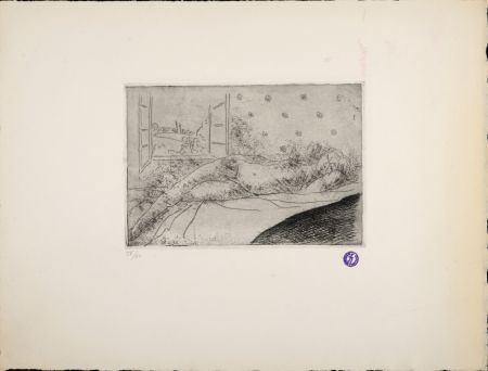 Acquaforte Survage - Composition surréaliste (C), 1933