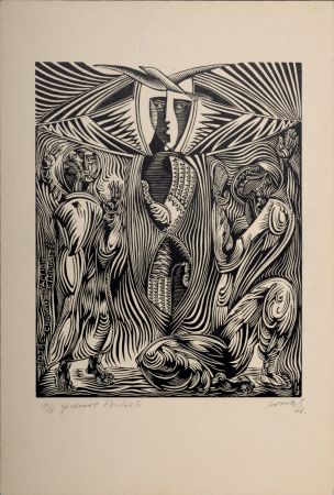 Rotocalcografia Survage - Composition surréaliste XLII, 1946