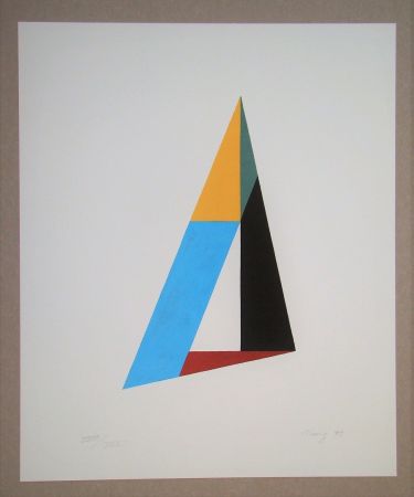 Litografia Chung - Composition Triangle