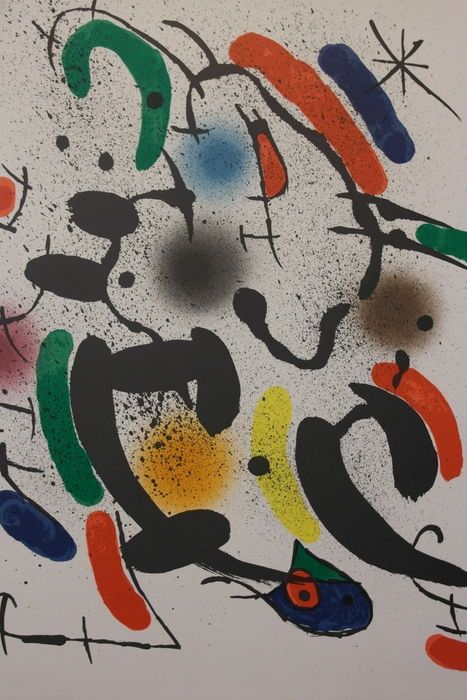 Litografia Miró - Composition XIII