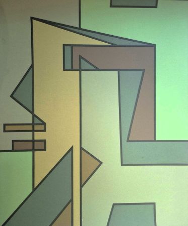 Litografia Reggiani - Composizione Verde