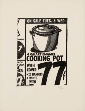 Multiplo Warhol - Cooking Pot (First Published Print) (F. & S. II.1)