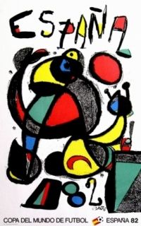 Manifesti Miró - Copa del mundo 82