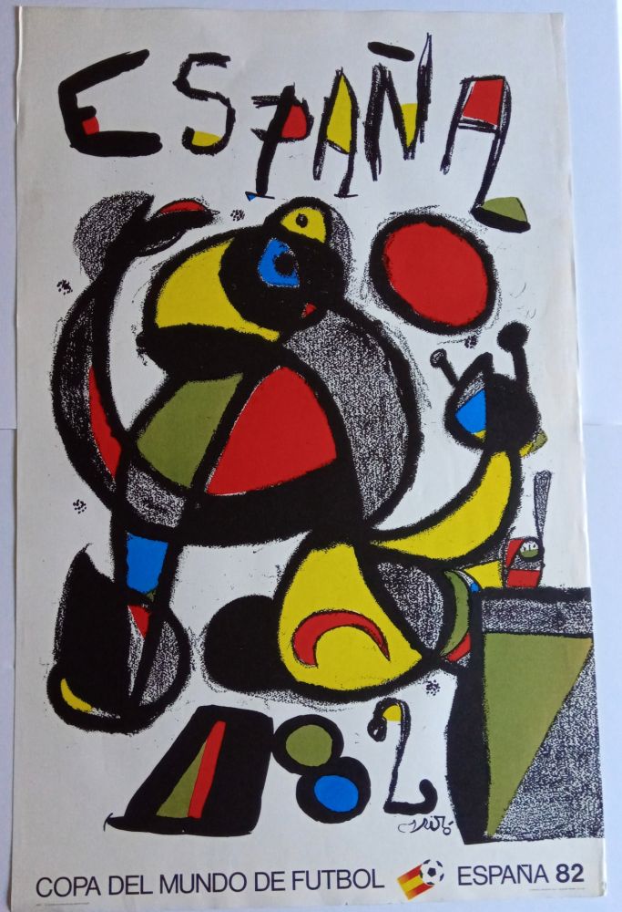 Manifesti Miró - Copa del Mundo España 82