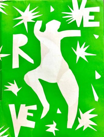 Litografia Matisse - Couverture I Revue Verve. Vol. IV no. 13