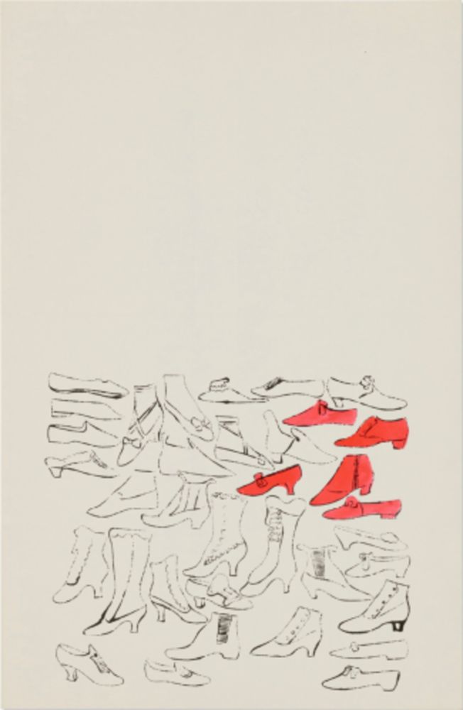Multiplo Warhol - Cover (from À la recherche du shoe perdu portfolio)