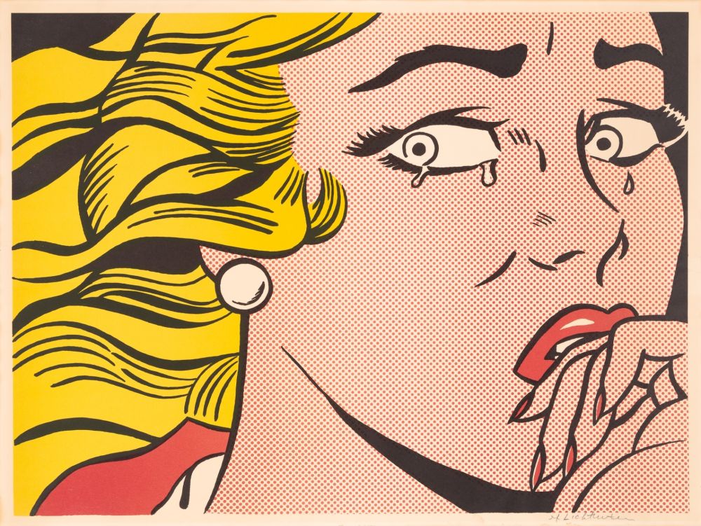 Offset Lichtenstein - Crying Girl