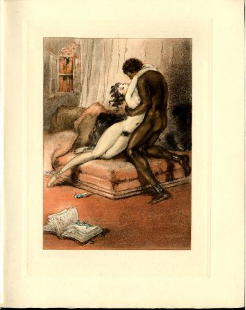 Libro Illustrato Icart - CRÉBILLON, Fils : LE SOPHA. 23 (22) eaux-fortes originales en couleurs de Louis Icart.